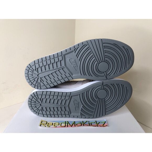 Jordan 1 Mid SE Particle Grey womens 6us - Picture 4 of 5